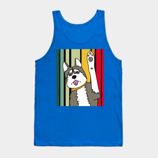 Best Retro Dog Owner Of All Time Tank Top